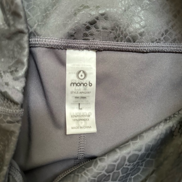Mono B Leggings Size L Large - Picture 2 of 2